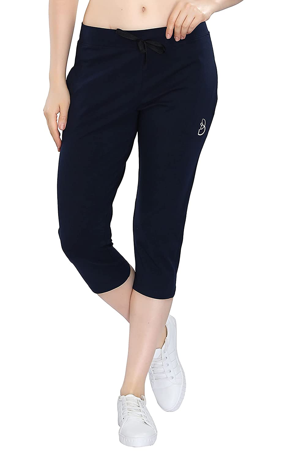 Buy Zelocity Cotton Capri  French Blue at Rs509 online  Activewear online