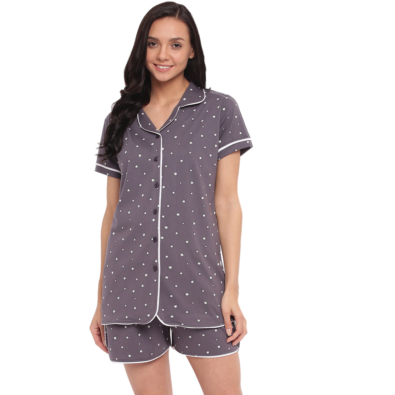 2023 Summer Loungewear Women Sets Loose Night Suit Girls Soft Pure Cotton  Cami Short Cute 2 Piece White Pajama Set - China Pajamas and Wholesale  Pajamas price | Made-in-China.com